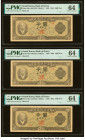 South Korea Bank of Korea 1000 Won 1952 Pick 10a Three Examples PMG Choice Uncirculated 64 (3). 

HID09801242017

© 2022 Heritage Auctions | All Right...