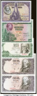 Spain Group Lot of 5 Examples Crisp Uncirculated. 

HID09801242017

© 2022 Heritage Auctions | All Rights Reserved