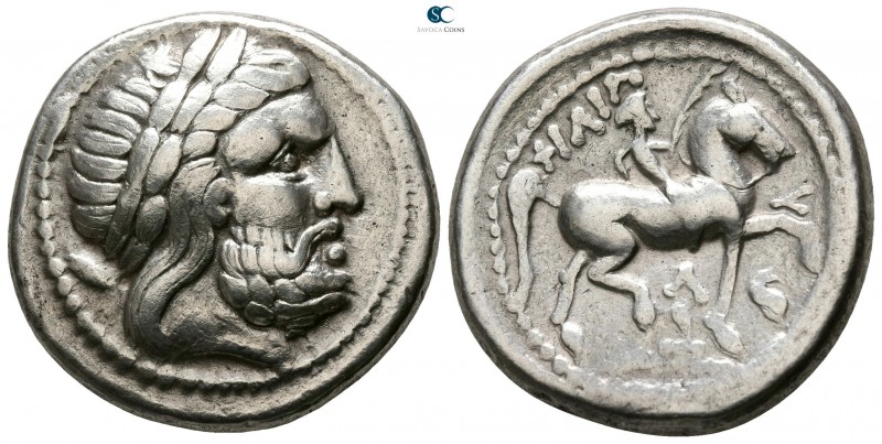 Eastern Europe. Imitation of Philip II of Macedon circa 320-280 BC. Tetradrachm ...