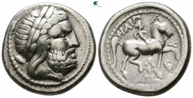 Eastern Europe. Imitation of Philip II of Macedon circa 320-280 BC. Tetradrachm AR