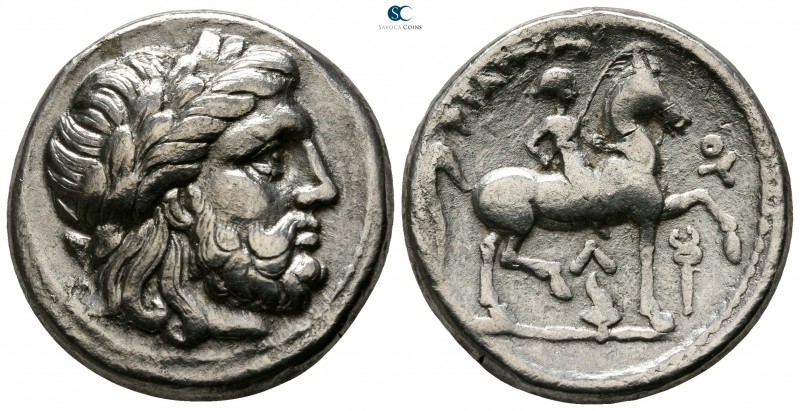 Eastern Europe. Imitations of Philip II of Macedon 300 BC. Tetradrachm AR

23m...
