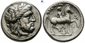 Eastern Europe. Imitations of Philip II of Macedon 300 BC. Tetradrachm AR