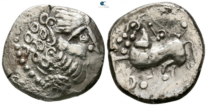 Eastern Europe. Mint in Serbia. Imitations of Philip II of Macedon 100 BC. Tetra...