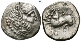 Eastern Europe. Mint in Serbia. Imitations of Philip II of Macedon 100 BC. Tetradrachm AR