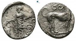 Sicily. Eryx circa 435-425 BC. Litra AR