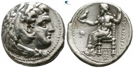 Kings of Macedon. Babylon. Alexander III "the Great" 336-323 BC. Struck under Stamenes or Archon, circa 324/3 BC. Tetradrachm AR