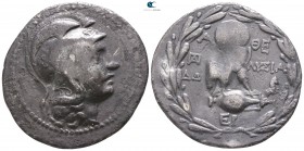 Attica. Athens. ΔΩ- (Do-), ΛΥΣΙΑ- (Lysia-), magistrates circa 177-176 BC. Tetradrachm AR. New Style coinage. Class I
