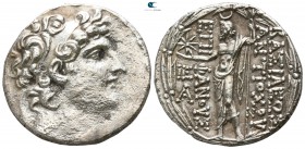 Seleukid Kingdom. Antioch. Antiochos VIII Epiphanes Grypos 121-97 BC. Tetradrachm AR