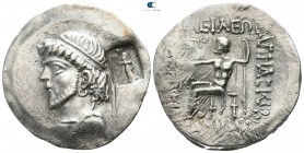Kings of Elymais. Susa (?). Kamnaskires IV 64-54 BC. Uncertain date. Tetradrachm AR