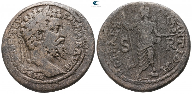 Pisidia. Antioch. Septimius Severus AD 193-211. 
Bronze Æ

32mm., 26,14g.

...