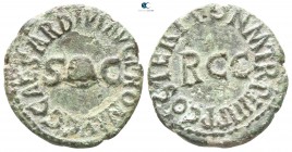 Caligula AD 37-41. Rome. Quadrans Æ