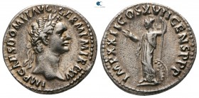 Domitian AD 81-96. Struck AD 95/6. Rome. Denarius AR