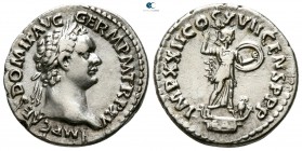 Domitian AD 81-96. Struck AD 95/6. Rome. Denarius AR