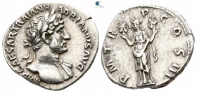 Hadrian AD 117-138. Struck circa AD 119-122. Rome. Denarius AR