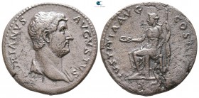 Hadrian AD 117-138. Struck circa AD 124/8. Rome. Dupondius Æ