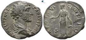 Marcus Aurelius as Caesar AD 139-161. Struck under Antoninus Pius in Rome. Rome. As Æ
