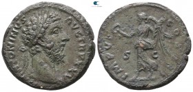 Marcus Aurelius AD 161-180. Struck AD 172. Rome. As Æ