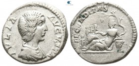 Julia Domna AD 193-217. Struck circa AD 207-211. Rome. Denarius AR