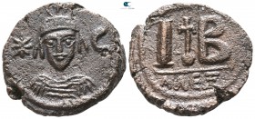 Heraclius AD 610-641. Struck AD 618-628(?). Alexandria. 12 Nummi Æ
