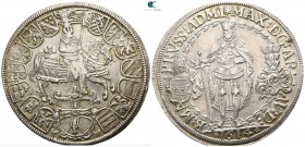 Austria. Maximilian III AD 1585-1618. AR Löser zu 2 Talern