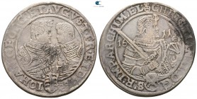 Germany. Sachsen. Dresden. Christian II, Johann Georg I & August AD 1591-1611. Taler 1611