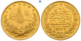 Turkey. Constantinople. Mohammed V AD 1908-1918. 100 Piaster AV