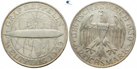 Germany. Weimarer Republic.  AD 1919-1933. Weimarer Republik. 5 Reichsmark 1930 G, Karlsruhe