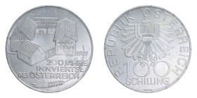 AUSTRIA 100 SCHILLING 1979 AG. 23,90 GR. qFDC (SEGNETTI)