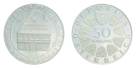 AUSTRIA 50 SCHILLING 1973 AG. 20,12 GR. PROOF (PATINATA)