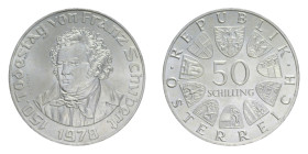 AUSTRIA 50 SCHILLING 1978 AG. 20,09 GR. FDC