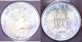 1000 LIRE 1979 AG. 14,6 GR. IN FOLDER FDC