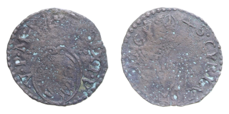 ANCONA SISTO V (1585-1590) QUATTRINO MI. 0,55 GR. MIR. 1346 C MB+