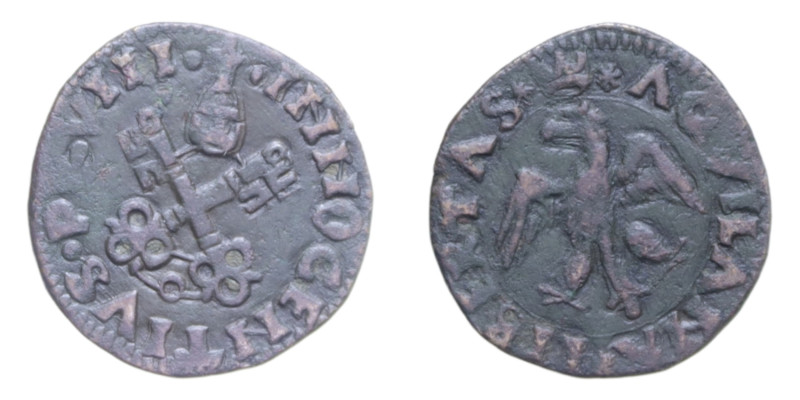 L'AQUILA INNOCENZO VIII (1485) CAVALLO CU. 1,71 GR. MIR. 495/1 R BB