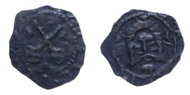 ROMA NICCOLO' V (1447-1455) PICCIOLO MI. 0,42 GR. MIR. 332 R qBB