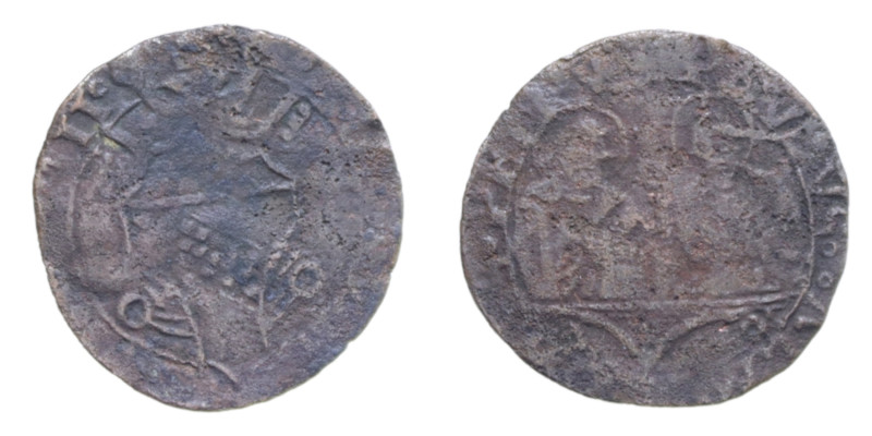 ROMA INNOCENZO VIII (1484-1492) QUATTRINO MI. 0,76 GR. MIR. 492 NC MB-BB