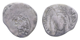ROMA CLEMENTE VIII (1592-1605) MEZZO GROSSO AG. 0,94 GR. MIR. 1450/1 R MB