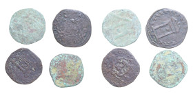 ROMA CLEMENTE VIII (1592-1605) QUATTRINO DEL GIUBILEO CU. LOTTO 4 ESEMPLARI