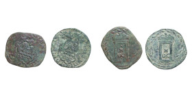 ROMA CLEMENTE VIII (1592-1605) QUATTRINO DEL GIUBILEO CU. LOTTO 2 ESEMPLARI