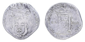 ROMA URBANO VIII (1623-1644) TESTONE 1625 AG. 9,51 GR. MIR. 1667/7 C qBB
