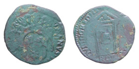 ROMA URBANO VIII (1623-1644) QUATTRINO AN. II CU. 3,22 GR. MIR. 1677/2 R MB-BB