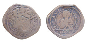 ROMA INNOCENZO X (1644-1655) QUATTRINO CU. 3,74 GR. MIR. 1799/4 R MB-BB
