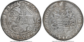 Mansfeld. Hoyer VI, Gebhard VII, Albrecht VII & Philipp Taler 1536 MS64 NGC, Eisleben mint, KM-MB68, Dav-9479. Mint State Talers from the early 16th c...