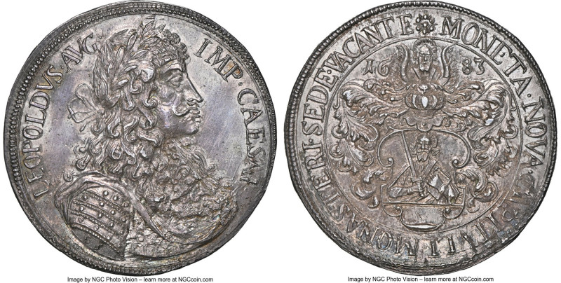 Münster. Sede Vacante Taler 1683-GS MS64 NGC, Münster mint, KM95, Dav-5607. With...