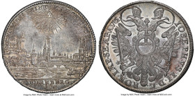 Nürnberg. Free City "City View" Taler 1768-SR MS64+ NGC, Nürnberg mint, KM350, Dav-2494. With the name and titles of Joseph II. Pale cognac and peach ...