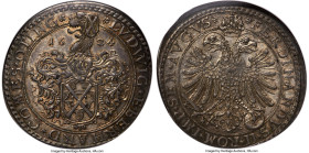 Öttingen-Öttingen. Ludwig Eberhard Taler 1624 MS65 NGC, KM20, Dav-7136. Three year type. With the name and title of Ferdinand II. The highest grade ce...