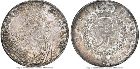 Prussia. Friedrich I Taler 1705-CS MS63 NGC, Berlin mint, KM51, Dav-2563. The finest certified by NGC, a delightfully detailed specimen bearing an inc...