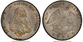 Prussia. Friedrich Wilhelm II Taler 1790-A MS64 PCGS, Berlin mint, KM348.1, Dav-2597. A quick glance at recent auction records confirms this piece's s...
