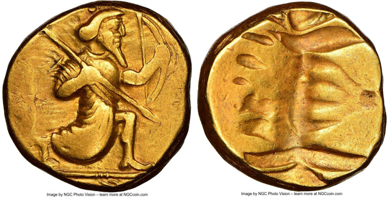 BABYLONIA. Alexandrine Empire. Ca. 328-311 BC. AV double-daric (19mm, 16.62 gm, ...