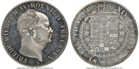Prussia. Friedrich Wilhelm IV Proof Taler 1856-A PR65+ Cameo NGC, Berlin mint, KM465, Dav-773, Thun-260. A rare Proof striking where the majority of e...