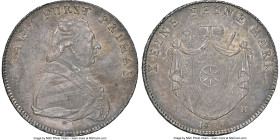 Rhine Confederation. Carl Theodor Taler 1808-BH UNC Details (Obverse Cleaned) NGC, Frankfurt mint, KM3, Dav-808, Thun-128 (under Frankfurt). Laubrand ...
